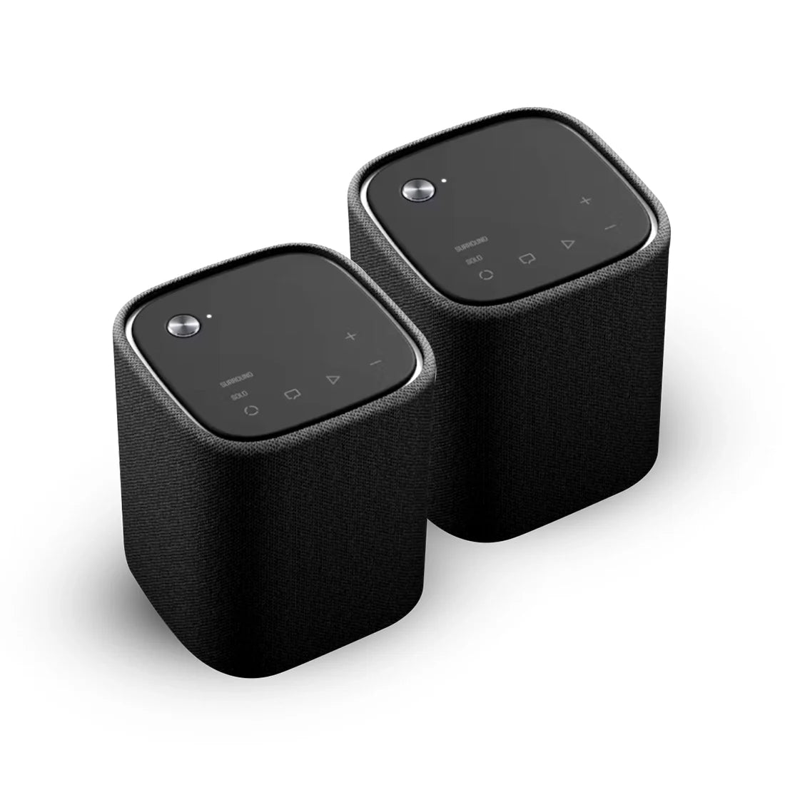 80W Compact Wooden Bookshelf Bluetooth Speakers (Pair)