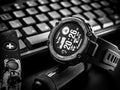 Rugged Military-Grade Outdoor Smartwatch with Dual-Band GPS
